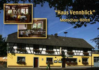 Haus-Vennblick-Monschau-Hfen -- Kleines familires hotel mit Garagen.Zimmer mit D,WC,TV. Restaurant, Kaffee, Kegelbahn